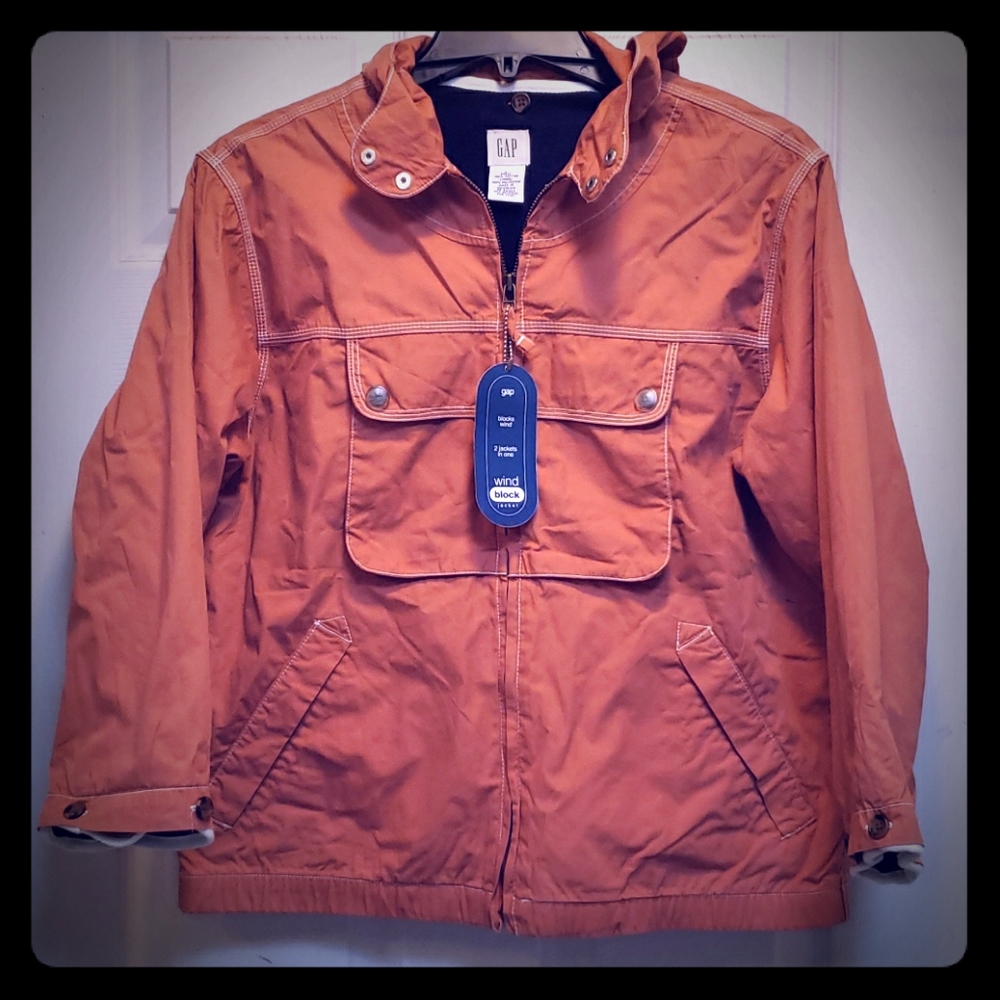 Gap kids windbreaker jacket